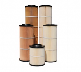 Polyester or cellulose phenolic filters HC/170-5HTM,HC/170-10HTM,HC/170-20HTM,HC/170-50HTM