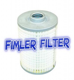 Fimler hydraulic filter  558000302,558000303,558000304,558000307,558001800