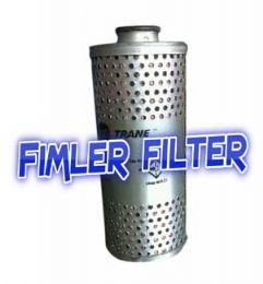 TRANE RTXA Series (screw) refrigeration compressor oil filter FLR01353