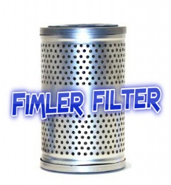 RYCO Filter R123P, R2130P, R2132P, R2142P, R2145P, R2326, R2327P, Z131A, Z132, HDA5431, HDA5432