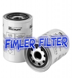 Stauff Filter SFC-3610E, SF6511, SF6520, SF6521, SF6549, SF6610, SF6611, SF6620, SF6621, SF6630