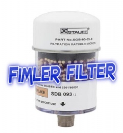 Stauff Filter SDB-093, RE600N10B, RE600N20B, RE600S100B, RE600S25B, RE600S40B, RE600S60B