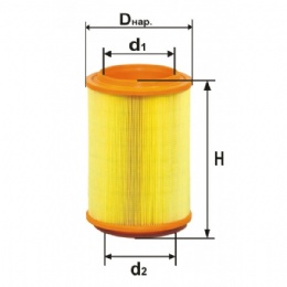 4352 Воздушный фильтр DIFA