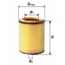 4350M Воздушный фильтр DIFA