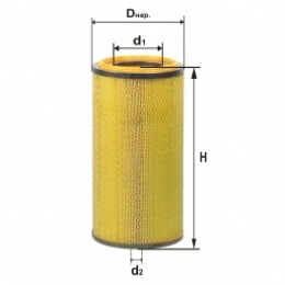 348M Воздушный фильтр DIFA