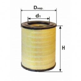 4389 Воздушный фильтр DIFA