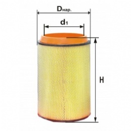 4384M Воздушный фильтр DIFA