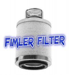 Replacement Vacuum Pump filter element for FE 4-8, AF 4-8 / AR 4-8, Oil Mist Filter 18971