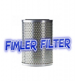 Replacement Vacuum Pump paper cartridge for dust filter F 200-300, 71213293