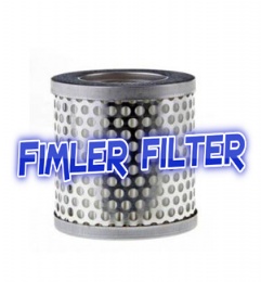 Replacement Vacuum Pump polyester filter cartridge for dust filter F 16-25, 71261288