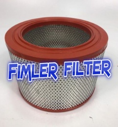 Replacement Vacuum Pump polyester filter cartridge for dust filter F 630 / F1200, 71261508, 971427650, 971437340