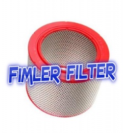 Replacement Vacuum Pump paper cartridge for dust filter F 65-100, 	71213283