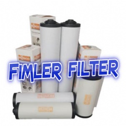 Replacement busch vacuum pump Exhaust Filter Elements 0532127415, 0532000510, 0532140155