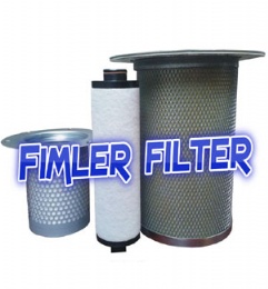 Hanbell filter 4213-06, 4213-07 Huada Filter 561110 Hoerbiger Filter PL15828 Heavy Duty Air filters HDA12150