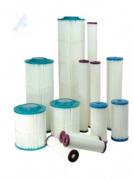 Poly-Pleat Series-Pleated Filter Cartridge - Parasite removal-1 Micron Absolute-PP-BB-20-1