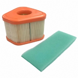 Briggs & Stratton 595853 597265 Air Filter & 597266 Prefilter Foam SL5990 SL5989 SA12960 SA22960