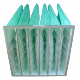 High Efficiency Fiberglass Bag Filter