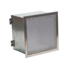 The Rigid Cell Filter is an extended surface medium and high efficiency rigid air filter