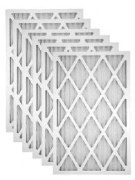 Cardboard Frame Deep Pleated Filter Disposable Pleat Filter